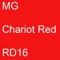 Preview: MG, Chariot Red, RD16.